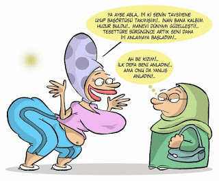 Baş Örtüsünü Moda İçin Kullananlar Baş Örtüsünü Moda İçin Kullananlar